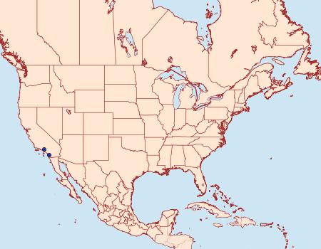 Distribution Data for Eriocraniella variegata