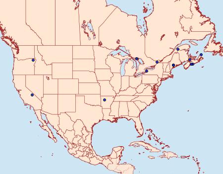 Distribution Data for Coleophora laurentella