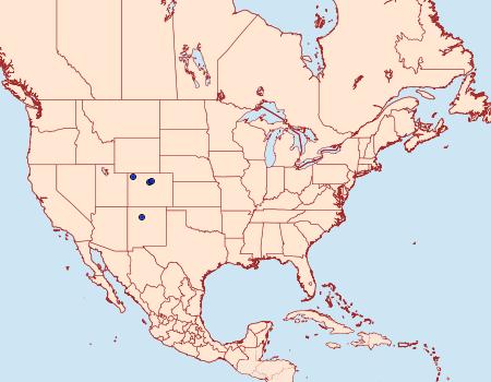 Distribution Data for Coleophora crinita