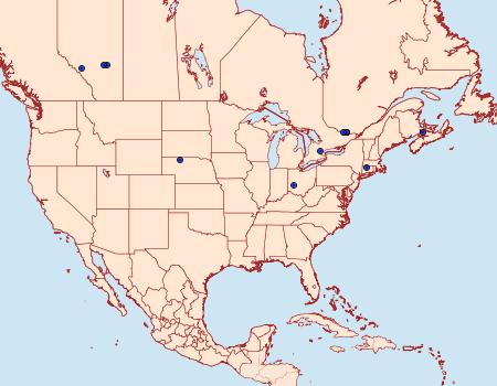 Distribution Data for Coleophora seminella
