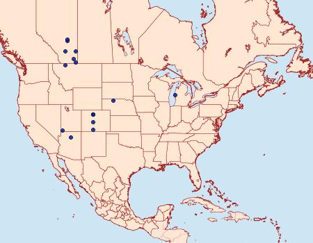 Distribution Data for Coleophora prepostera