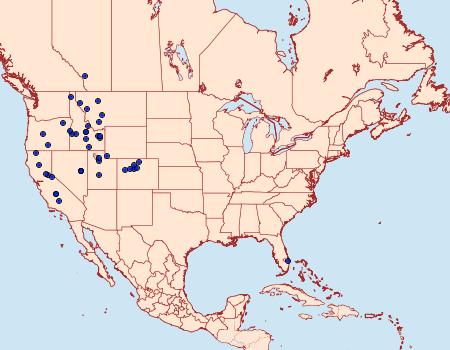 Distribution Data for Argynnis egleis