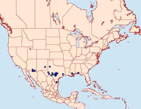 Distribution Data for Spragueia jaguaralis