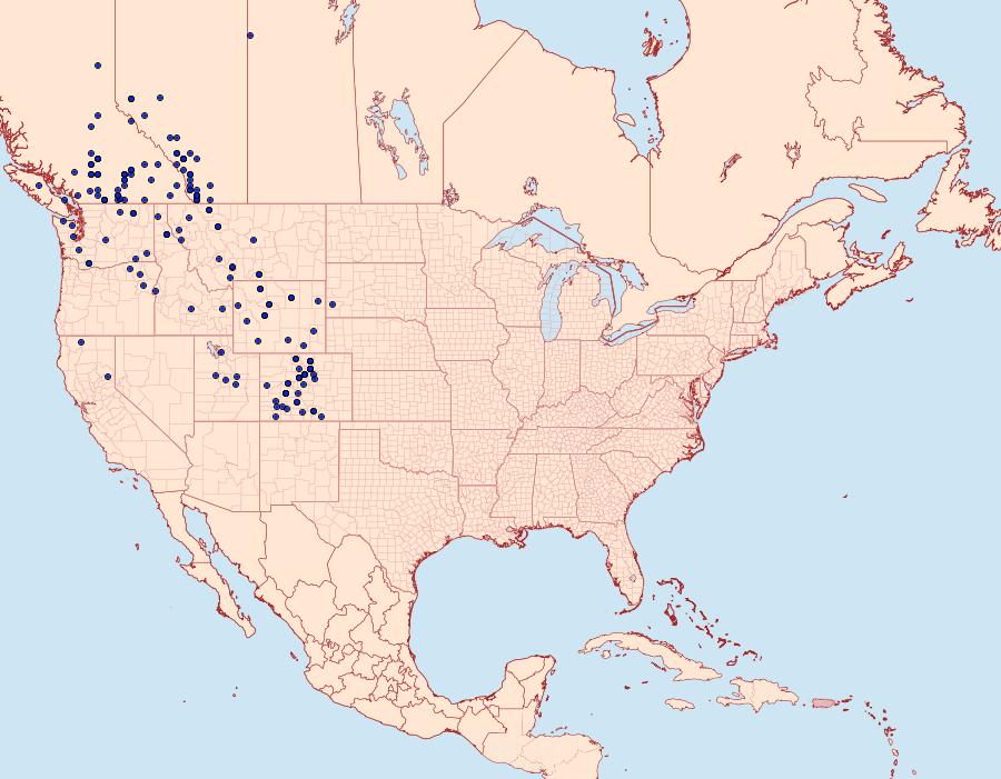 Distribution Data for Parnassius smintheus