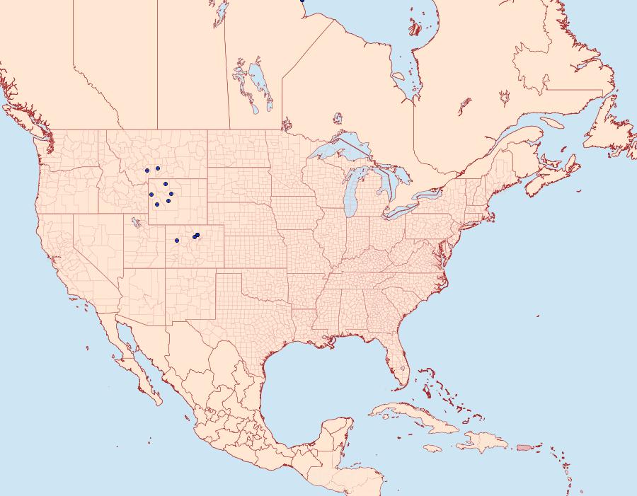 Distribution Data for Erebia pawloskii