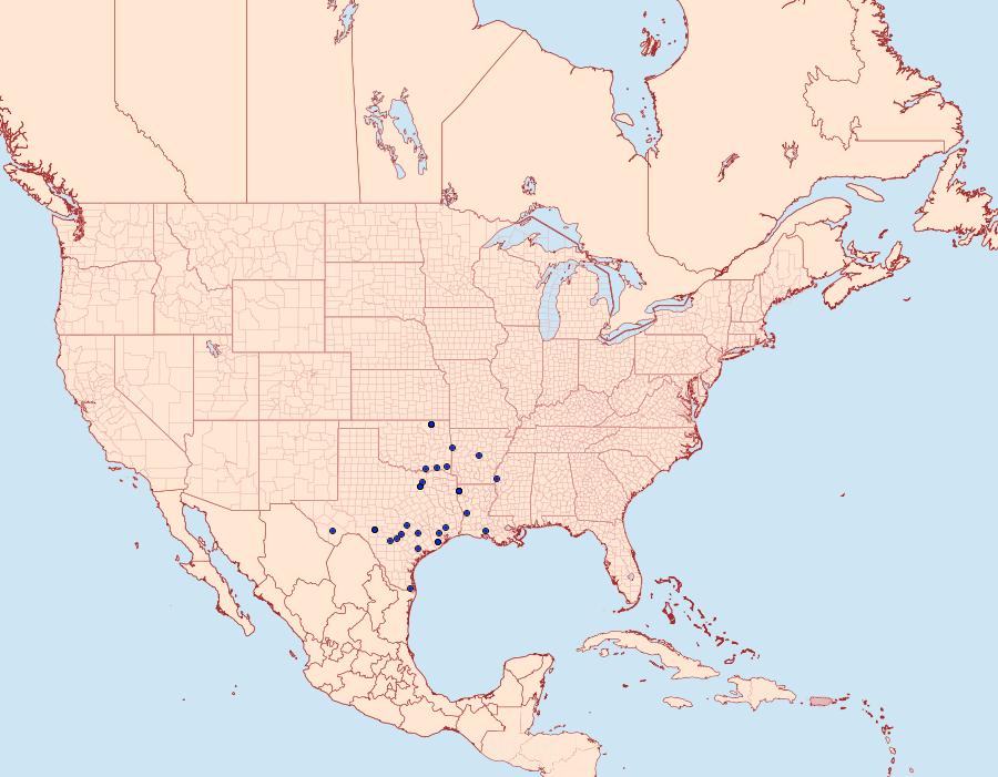 Distribution Data for Lamprosema victoriae