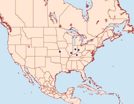 Distribution Data for Theisoa pallidochrella