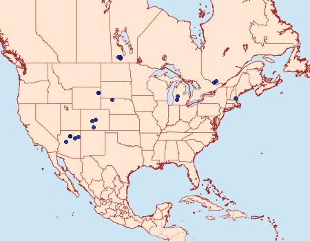 Distribution Data for Chionodes theurgis
