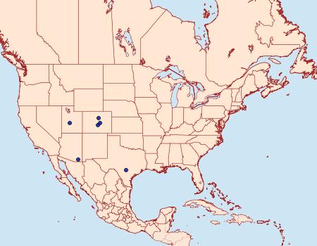 Distribution Data for Alcathoe pepsioides