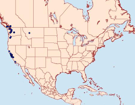 Distribution Data for Acleris variegana