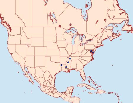 Distribution Data for Peoria insularis