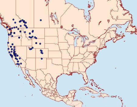 Distribution Data for Neoterpes trianguliferata