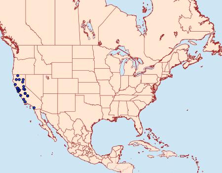Distribution Data for Eriocraniella aurosparsella